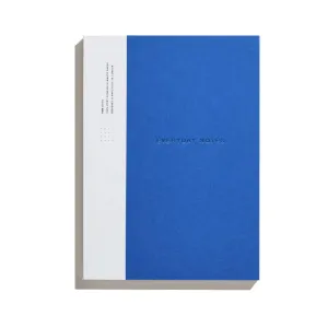Before Breakfast – Every Day Notes Ocean Blue Dots – Cuaderno Malla de Puntos A5 (19,6 x 14,1 cm)
