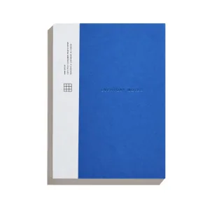 Before Breakfast – Every Day Notes Ocean Blue Grids – Cuaderno Cuadriculado A5 (19,6 x 14,1 cm)