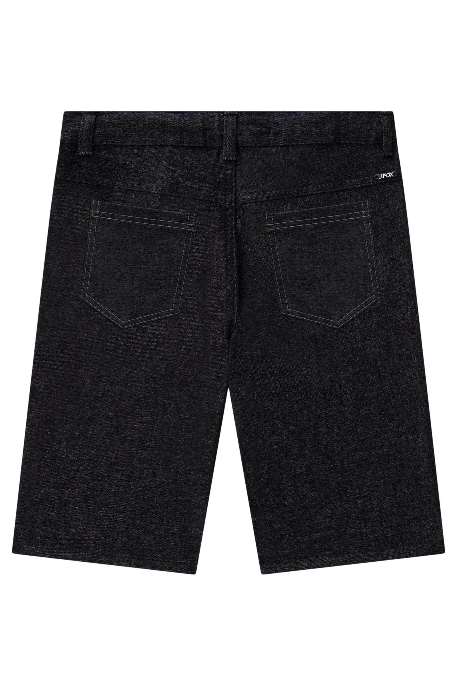Bermuda em Sarja Melange com Elastano Super Power  74773 Johnny Fox