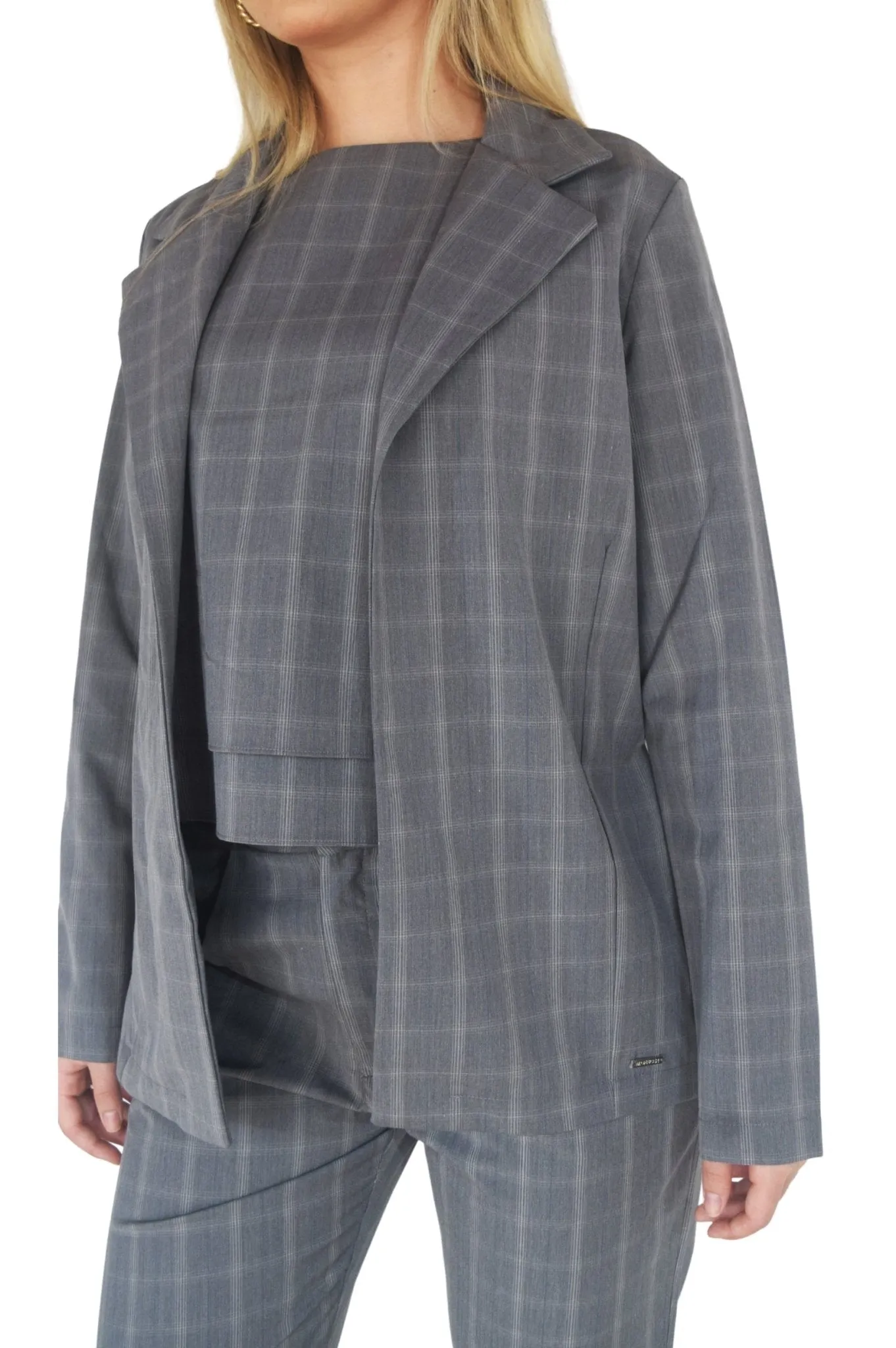 BLAZER ALFAIATARIA XADREZ