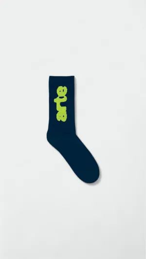 Blurred Vertical Socks