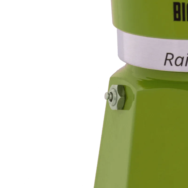 Cafetera Rainbow 6tazas verde