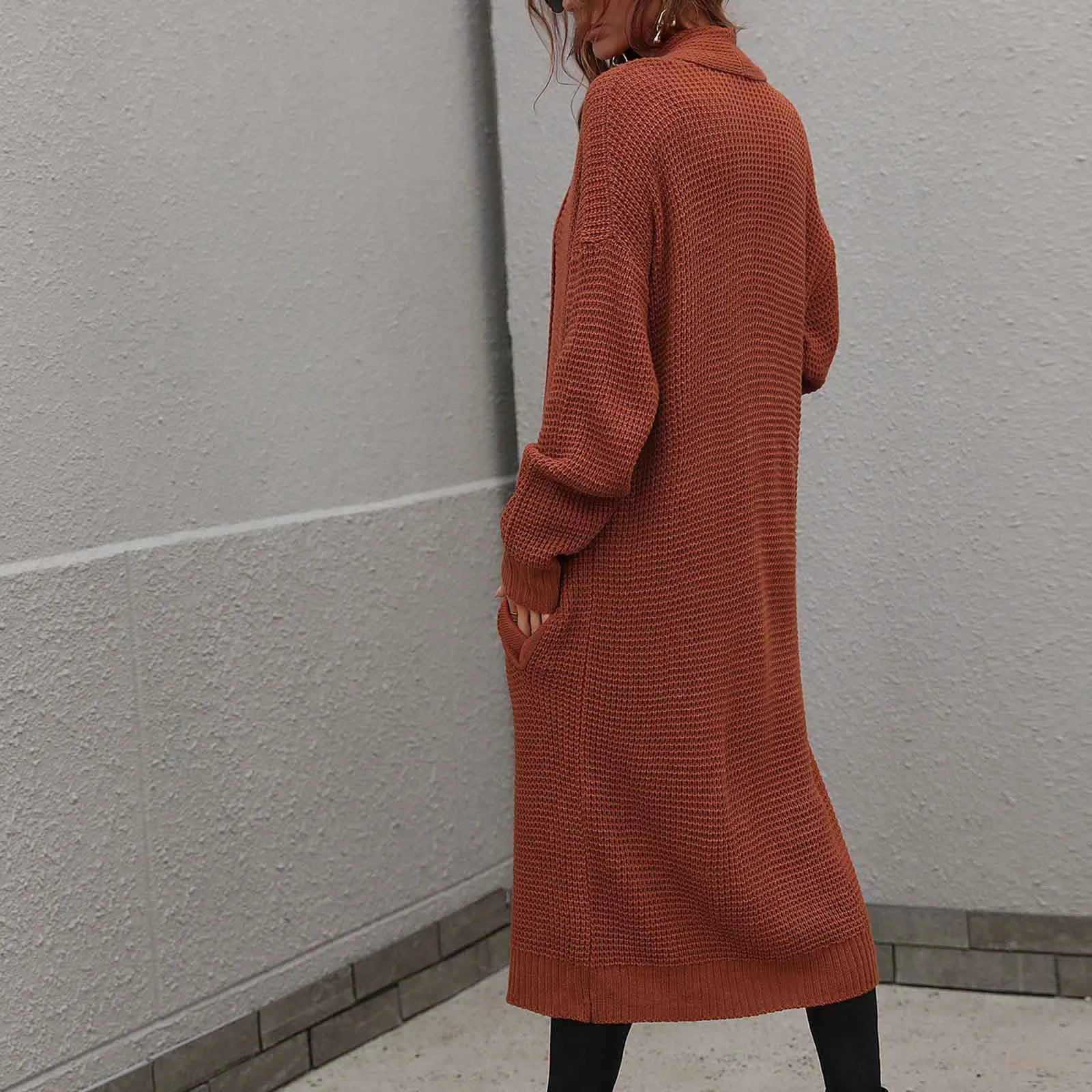 Cardigan Hillary em Malha Longo