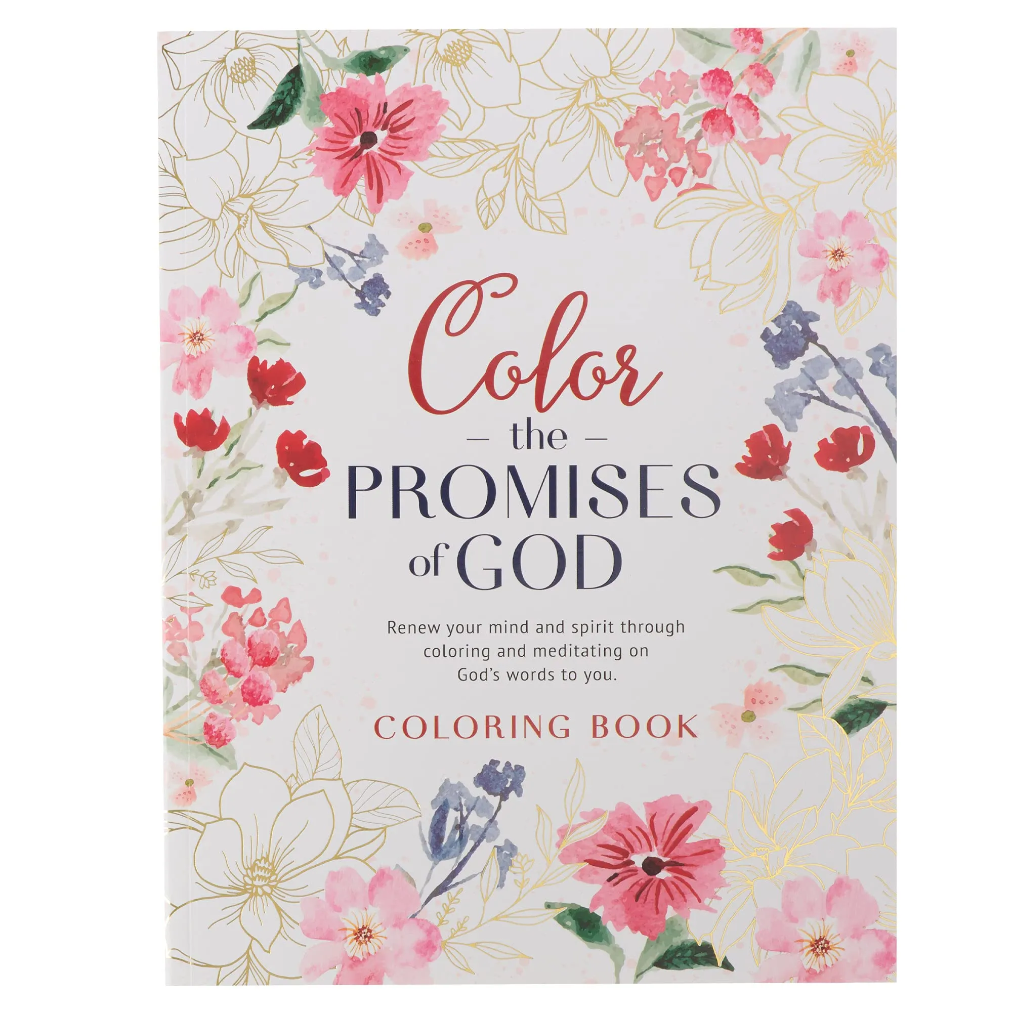 COLOR THE PROMISES OF GOD COLORING BOOK
