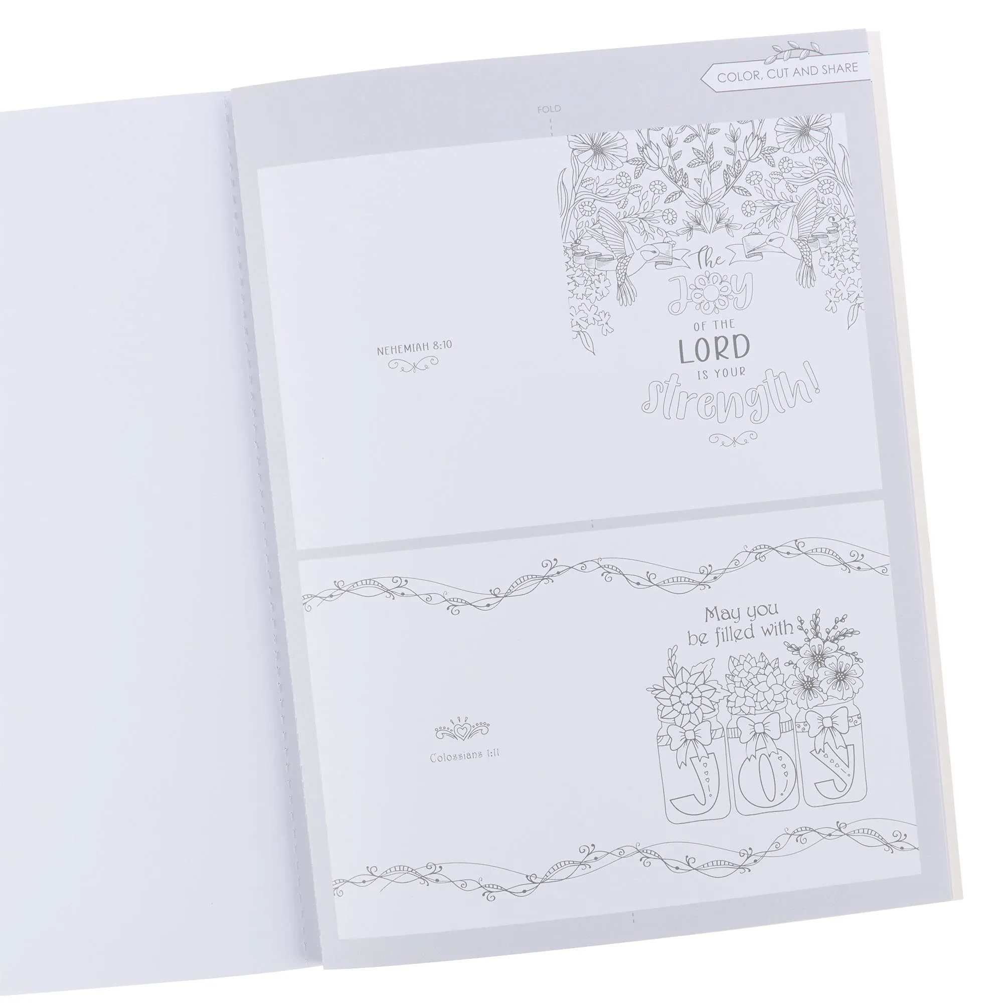 COLOR THE PROMISES OF GOD COLORING BOOK