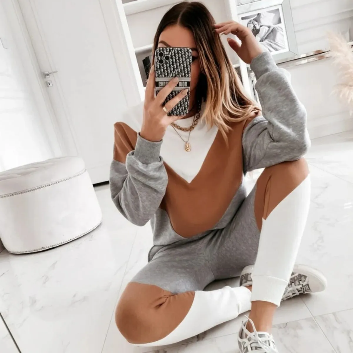 Conjunto Megan Moletom Casual