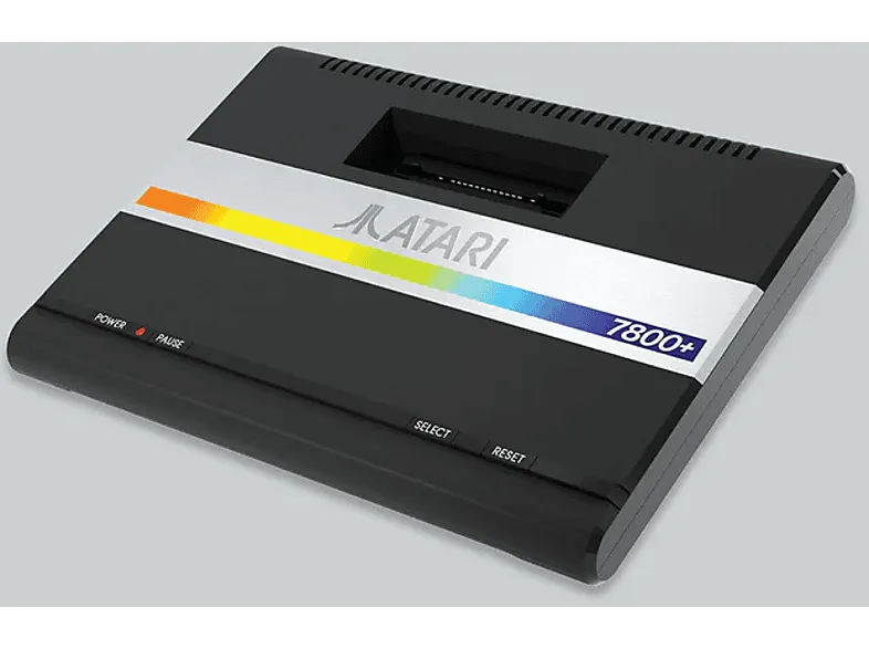 Consola retro - Atari 7800 , Gamepad inalámbrico CX78 , Juego Bentley Bear: Bentley Bear's Crystal Quest, HDMI, USB-C, Negro