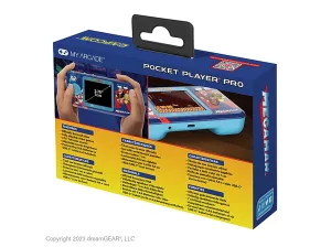 Consola retro portátil - My arcade Pocket Player Pro Mega Man, Incluye juego Mega Man, Azul
