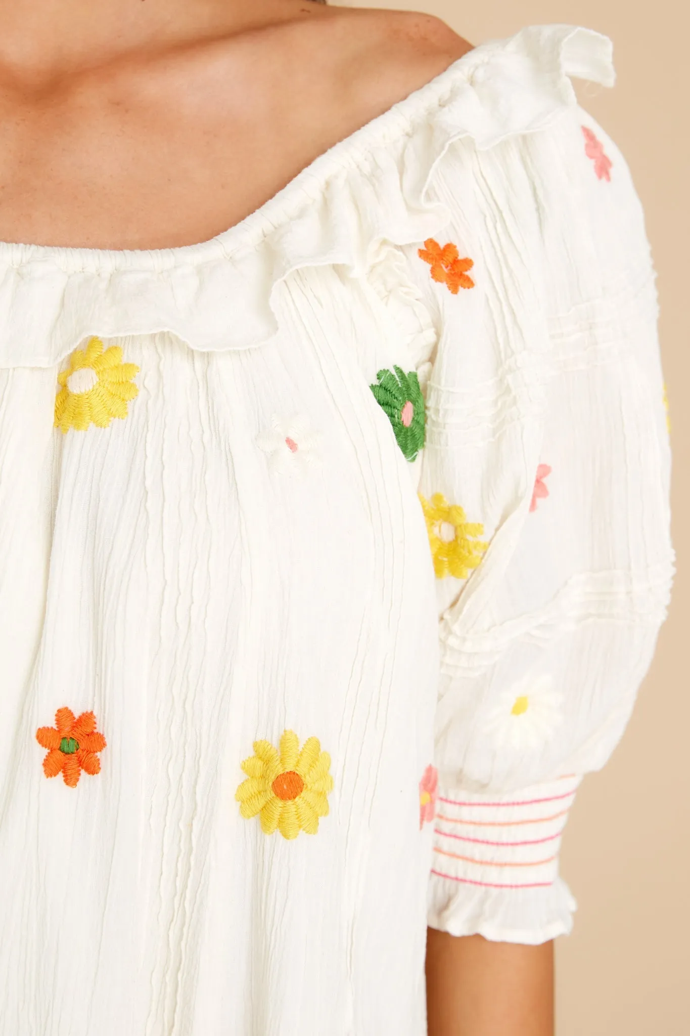 Eleanor Natural Mini Dress