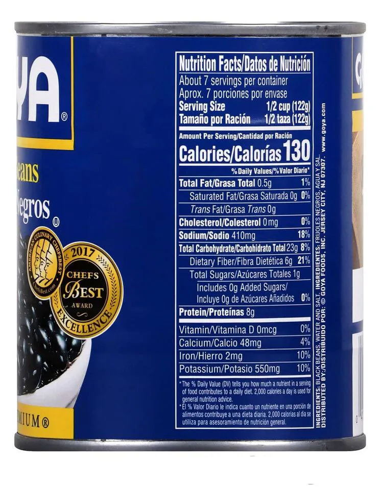 Goya Foods Black Beans, Frijoles Negros 29 Ounce (3 Pack)