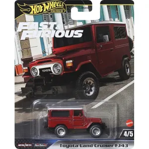 Hot Wheels Collector Auto Premium Fast & Furious Toyota Land Cruiser FJ43 HNW46
