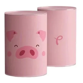 Hucha "Piggy" XXL en rosa.