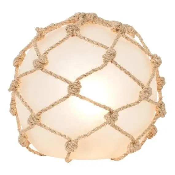 Lámpara Boya resina con red 19 cm - D1312