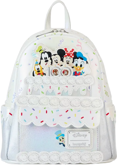 Loungefly X Disney 100 - Pastel Mini Mochila