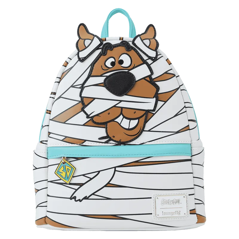 Loungefly X Warner Bros: Scooby Doo - Scooby Momia Glow Mini Mochila