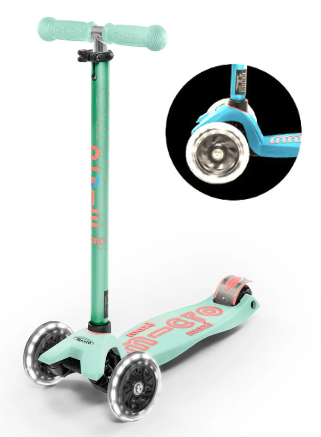 micro step Maxi deluxe mint LED 5 