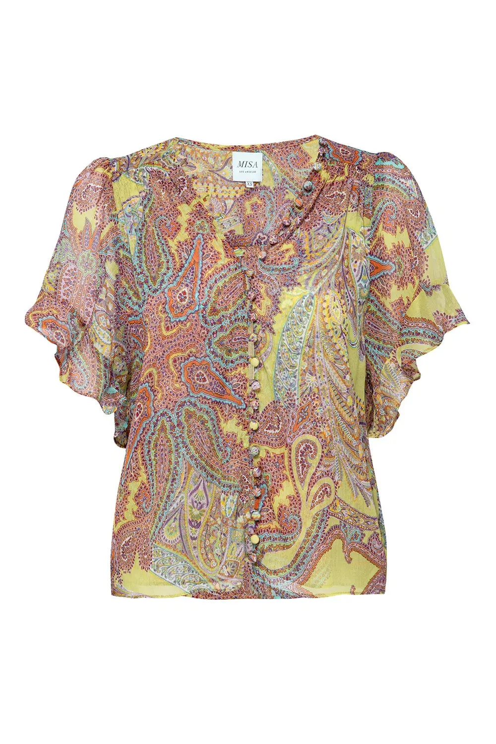 Misa - Para Top in Ischia Neon Paisley