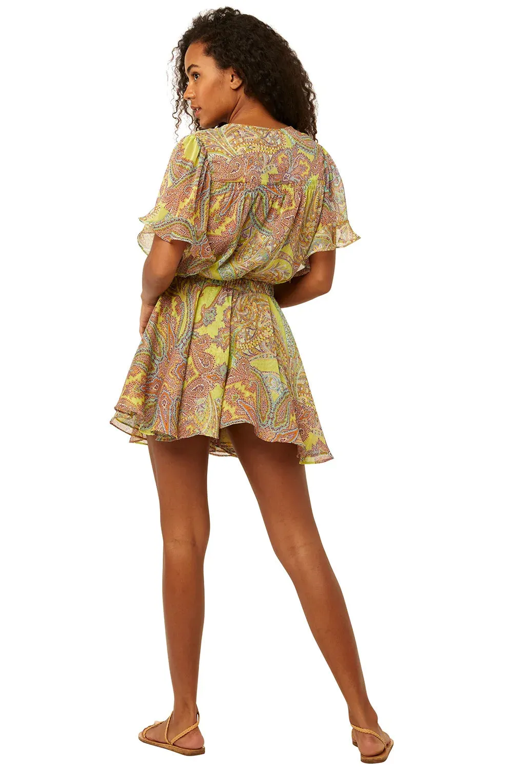 Misa - Para Top in Ischia Neon Paisley