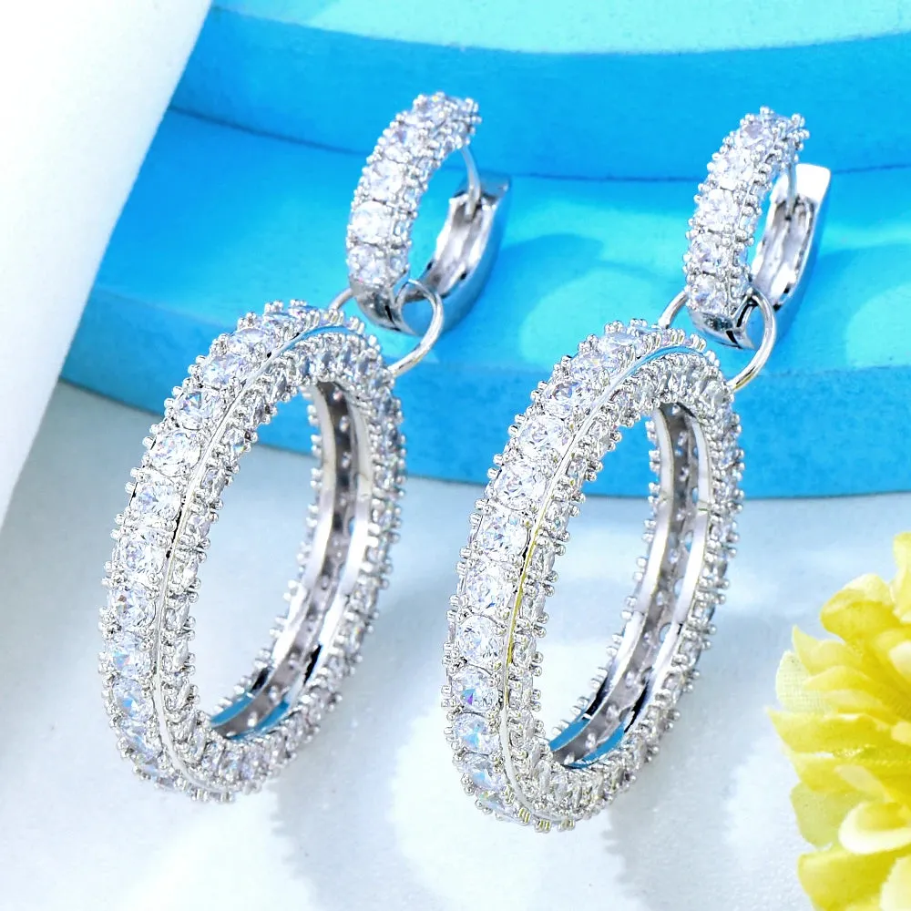 New Dubai Luxury Big Pendant Earrings For Gorgeous Fashion Women