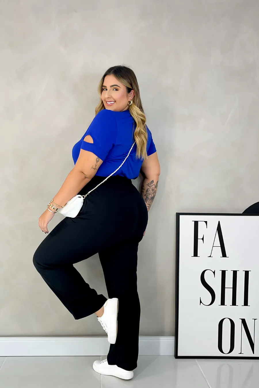 T-Shirt Plus Size Silk 90`s Baby