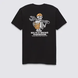 VANS WRENCHED SS BLACK | CAMISETA SKATE