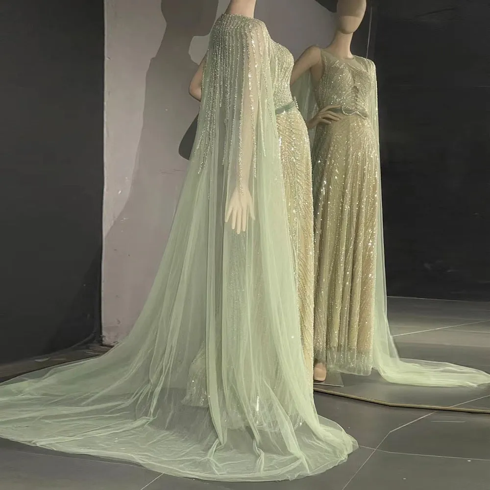 Vestido de Festa Maxi Luxo Jade - Modelo Especial