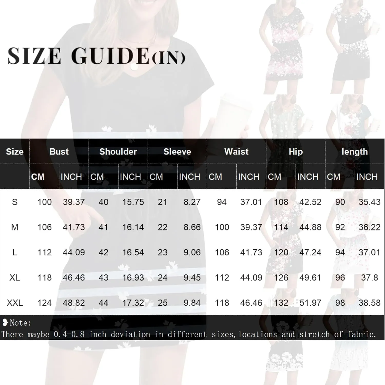Women's Summer Dress 2025 Printed V-Neck Short Sleeve Drawstring Dress with Pocket Elegant Colorful Sundress