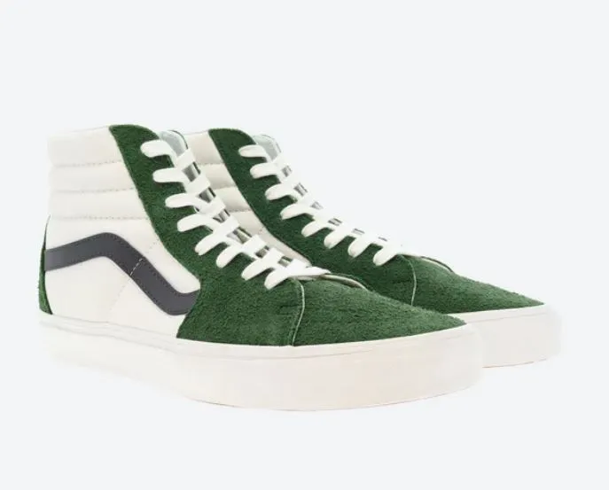 Zapatilla SK8-Hi Greenhouse Green/Blanc De Blanc