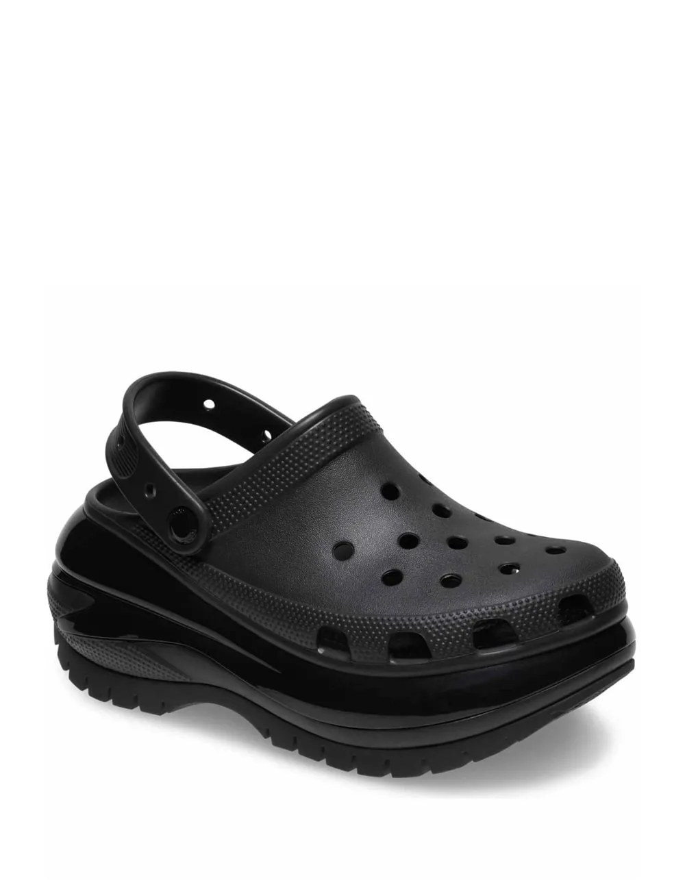 Zuecos Crocs Mega Crush U Negros Unisex