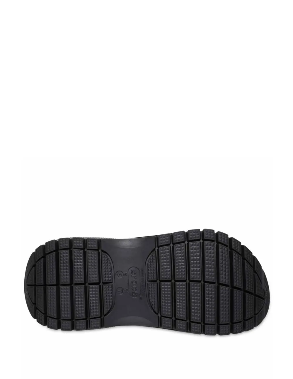 Zuecos Crocs Mega Crush U Negros Unisex