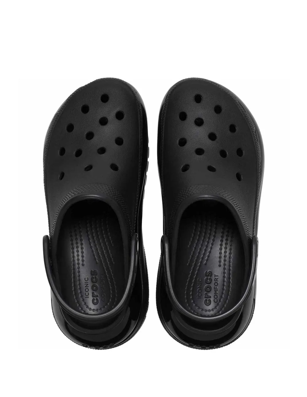 Zuecos Crocs Mega Crush U Negros Unisex