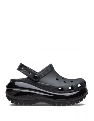 Zuecos Crocs Mega Crush U Negros Unisex